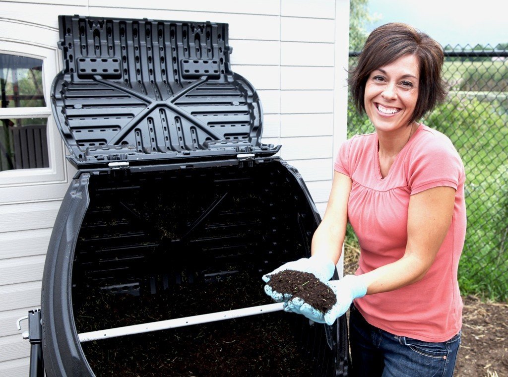 Composting Made Easy with a Tumbler